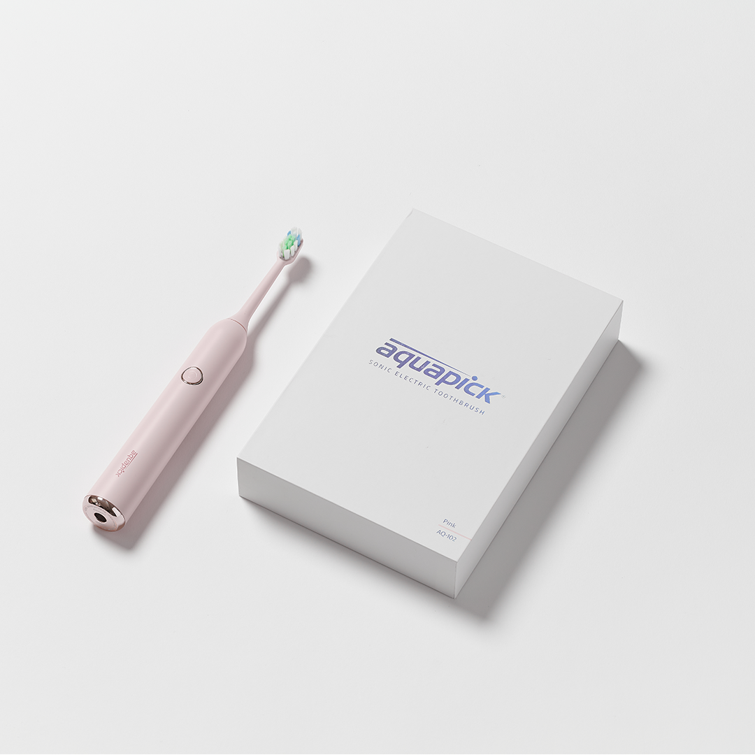 AQ – 102B Sonic Electric Toothbrush Pink
