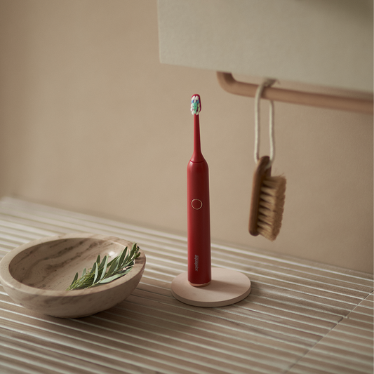 AQ – 102B Sonic Electric Toothbrush Red